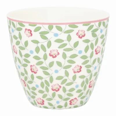 Lattemugg Lotta, White