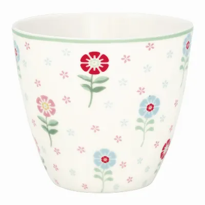 Lattemugg Noella, White