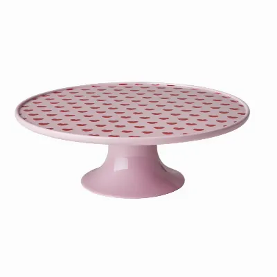 Melamine Cake Stand with Sweet Hearts
