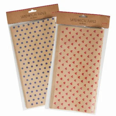 50 Sandwich Wrapping Paper