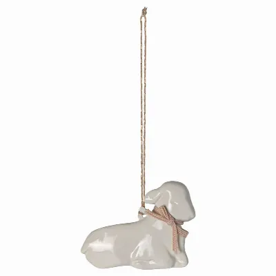 Metal ornament, Lamb - Powder