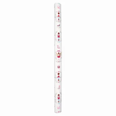 Wrapping paper Cindarella, White
