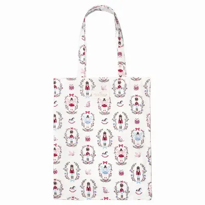 Bag cotton Cindarella, White