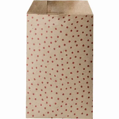 Gift bag, Polka red -  Envelope