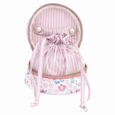 Jewelry purse Allyna, White