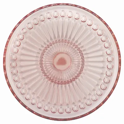Plate Alice, Pale pink