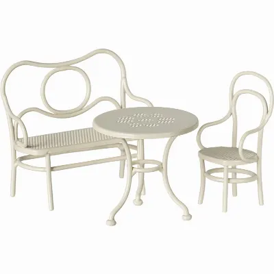 Cafe set, Mouse - Off white