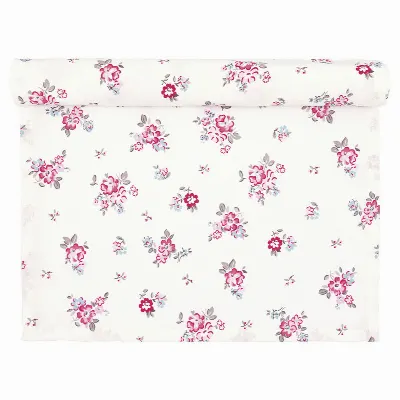 Table runner Elba, White