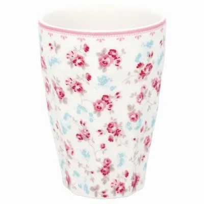 Fransk lattemugg Elsy, White