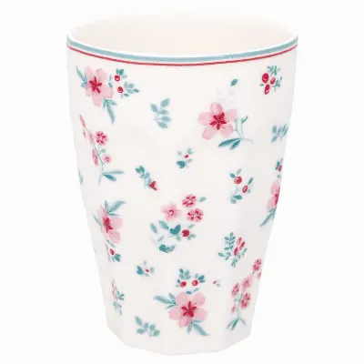 Fransk lattemugg Sila, White