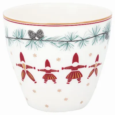 Lattemugg Juana, White