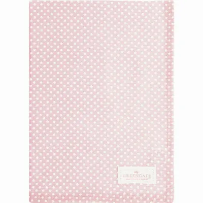 Kökshandduk Dotty, Pale pink
