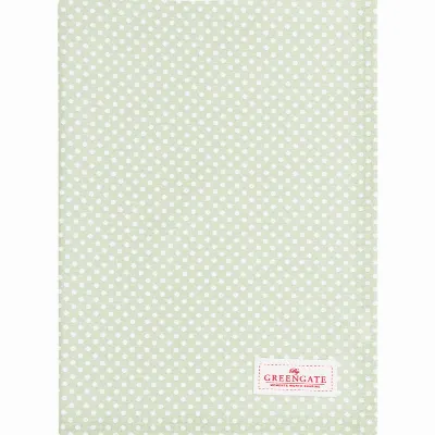Kökshandduk Dotty, Pale green