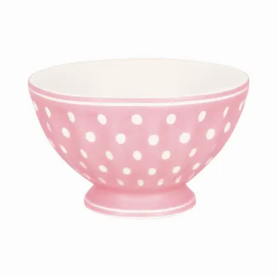 Skål Dotty, Pale pink Medium