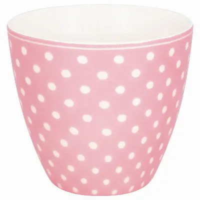 Lattemugg Dotty, Pale pink