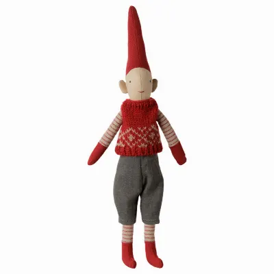 Pixy, Size 1 - Boy - Red knitted vest