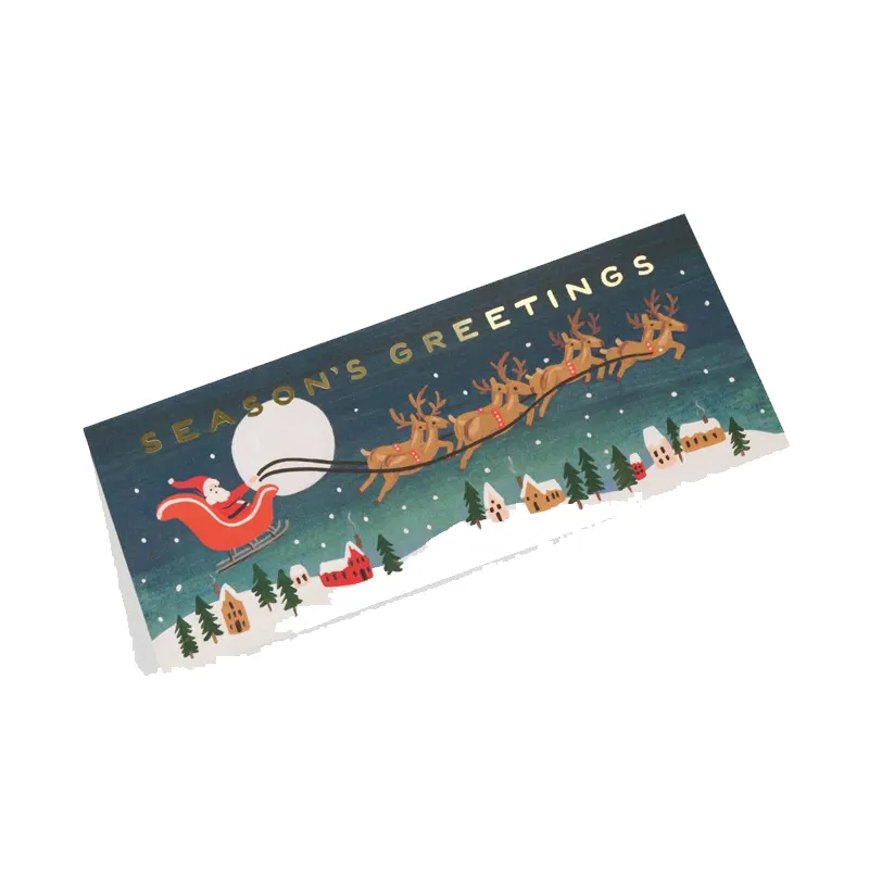 Kort med kuvert, Santa´s Sleigh