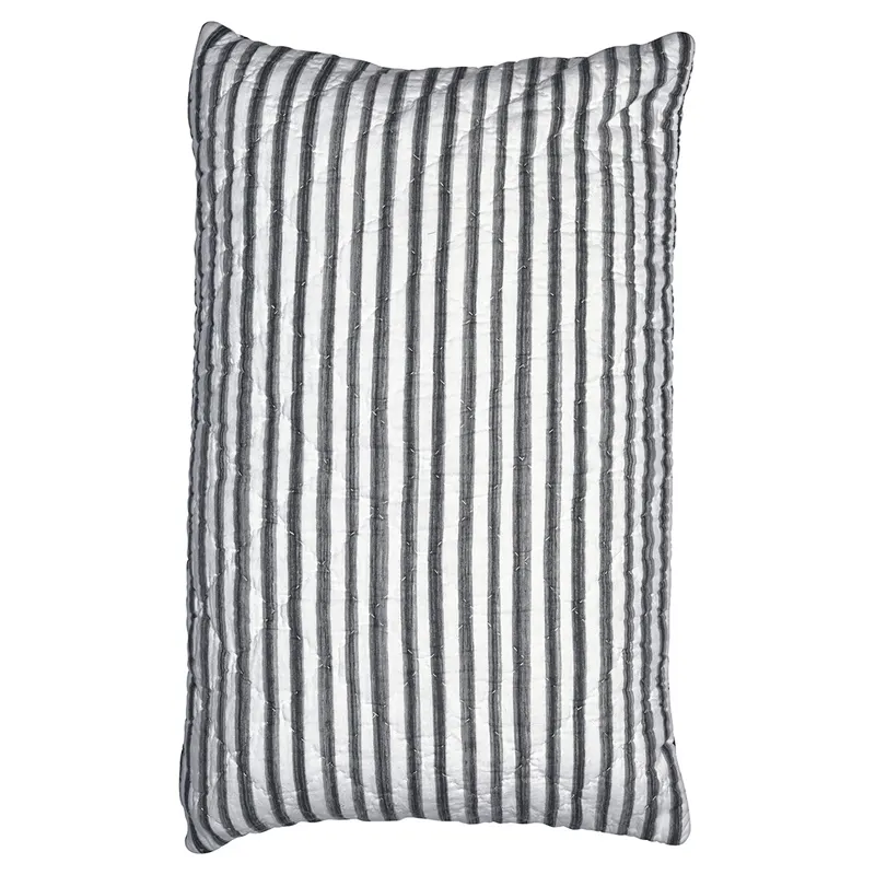 Kuddfodral Amanda, Dark grey stripe