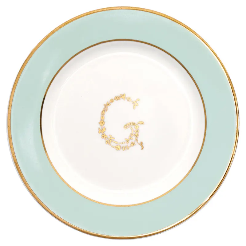 Liten assiette G, Mint