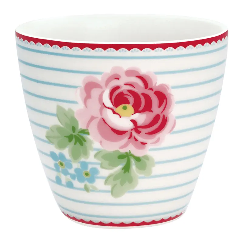 Lattemugg Lily, White