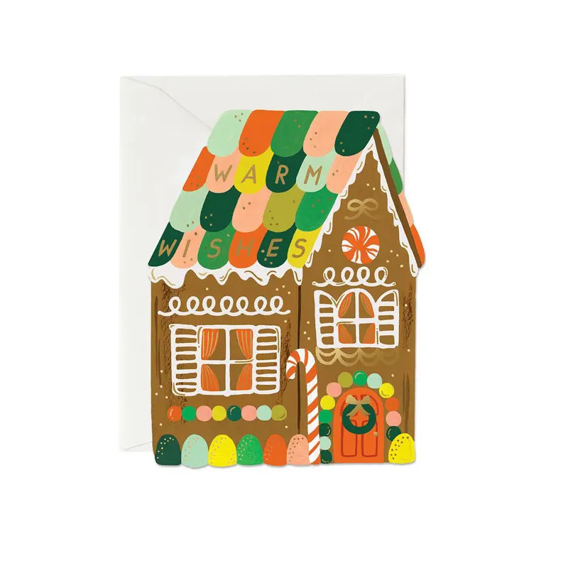 Kort med kuvert, Gingerbread House