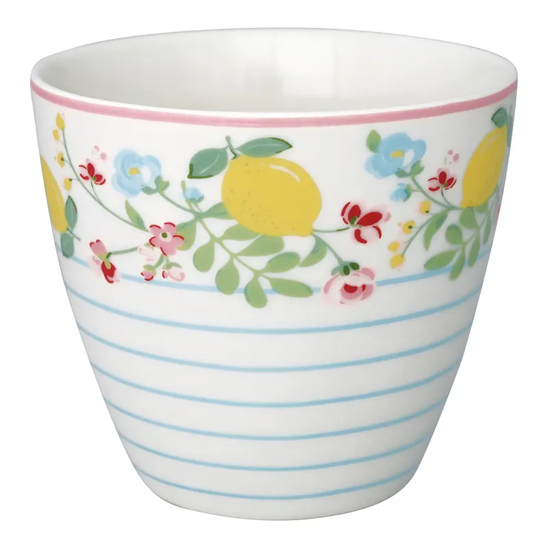 Lattemugg Limona, White