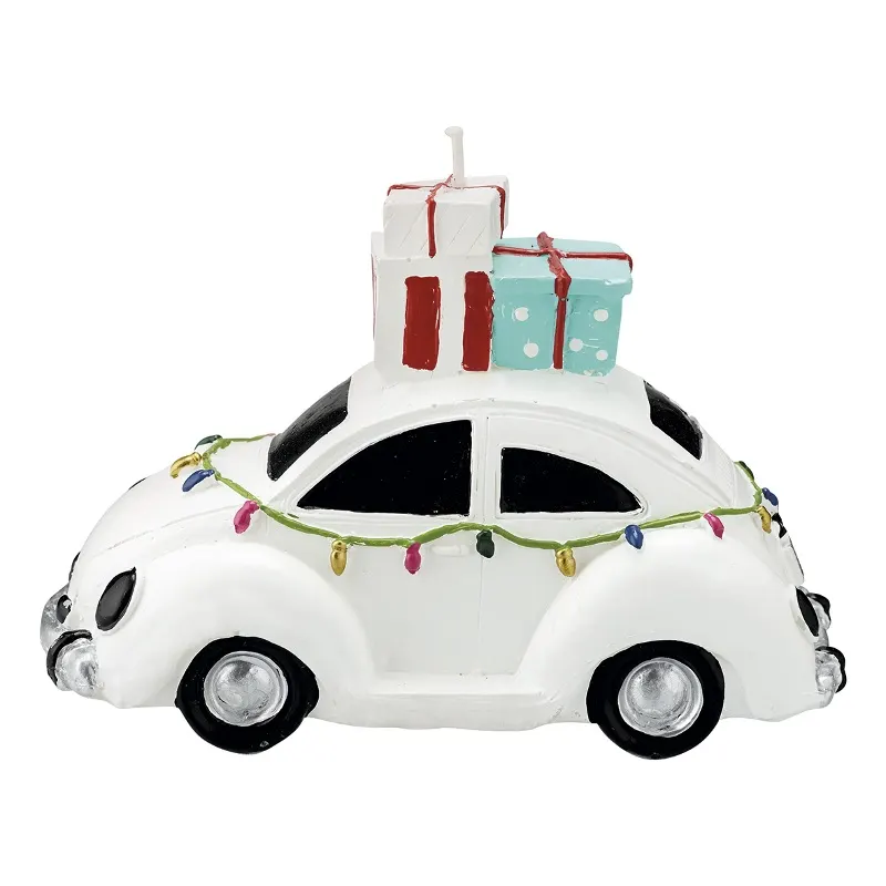 Candle car, White