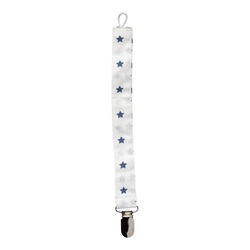 Pacifier string Noah, White