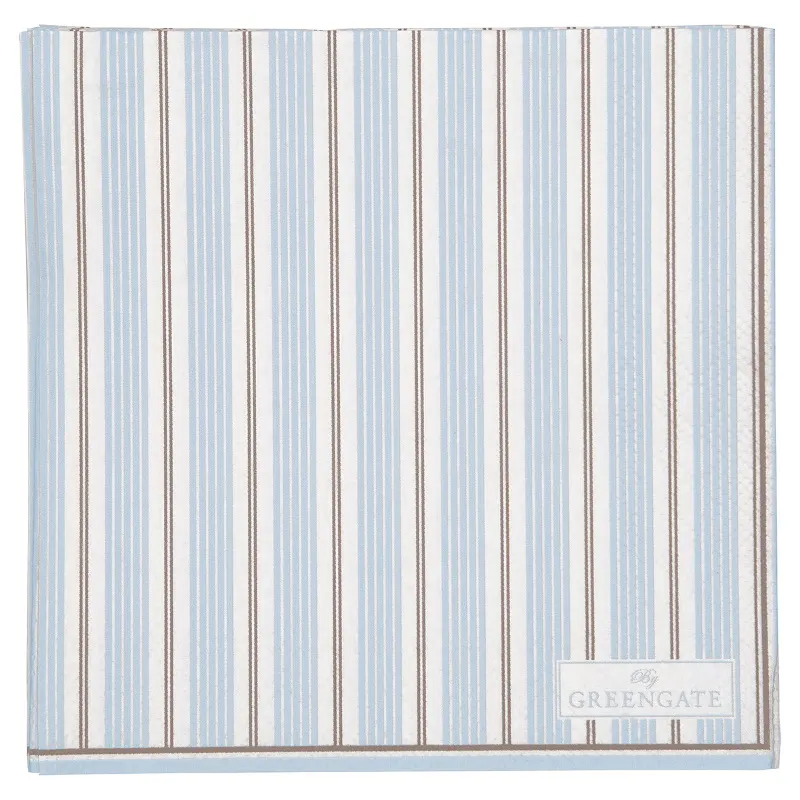 Servetter Tova, Pale blue small