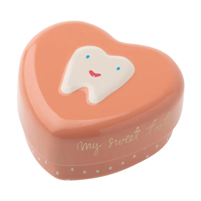 My tooth box, Apricot