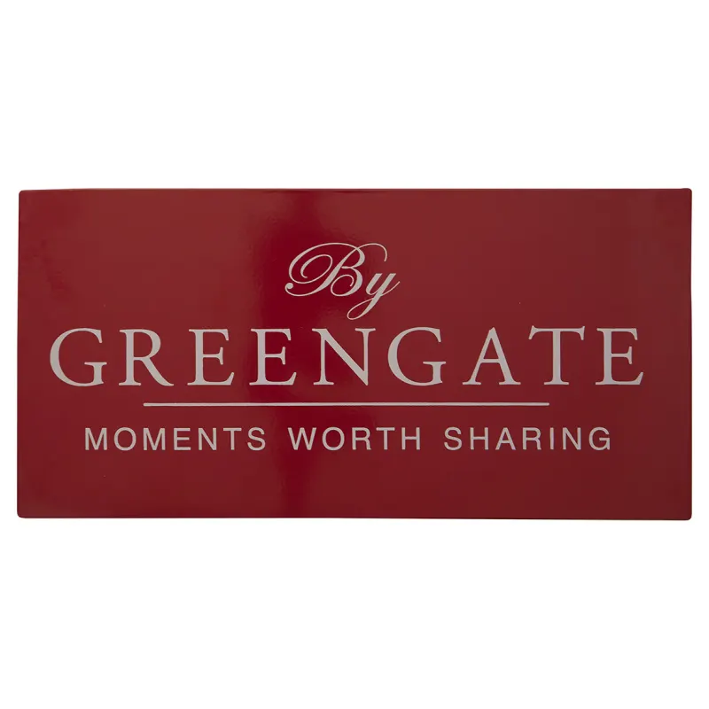 Greengate Sign, Red