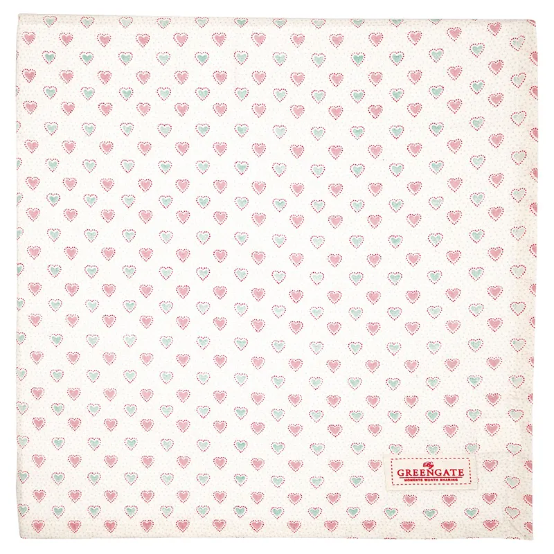 Duk Penny, White 150 x 150 cm