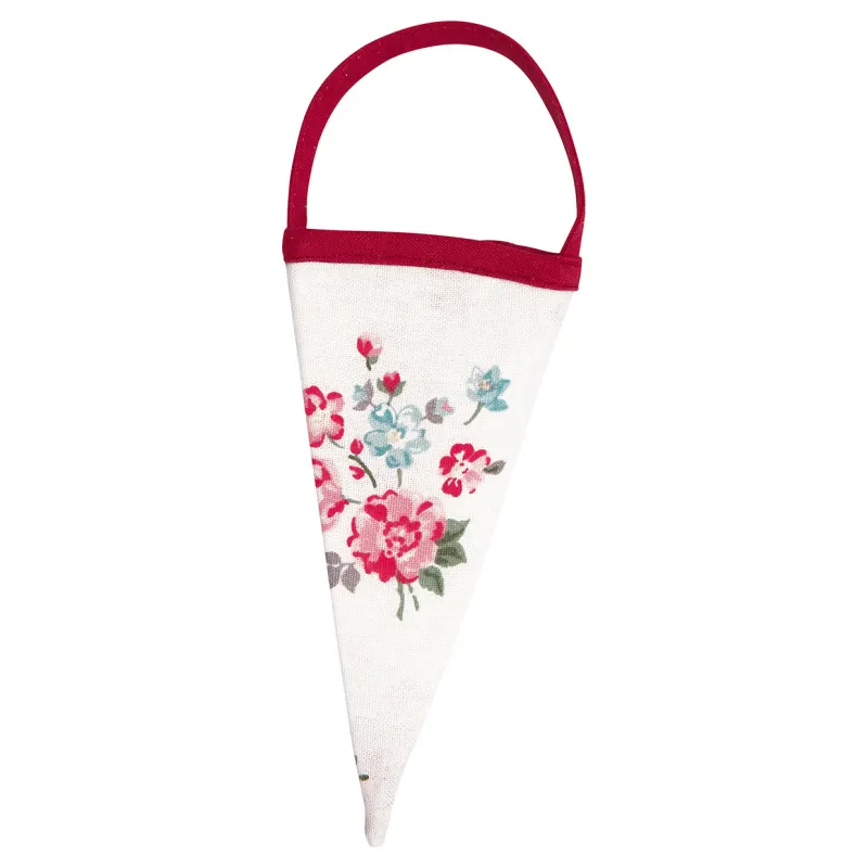 Cornet Sonia, White set of 2 pcs