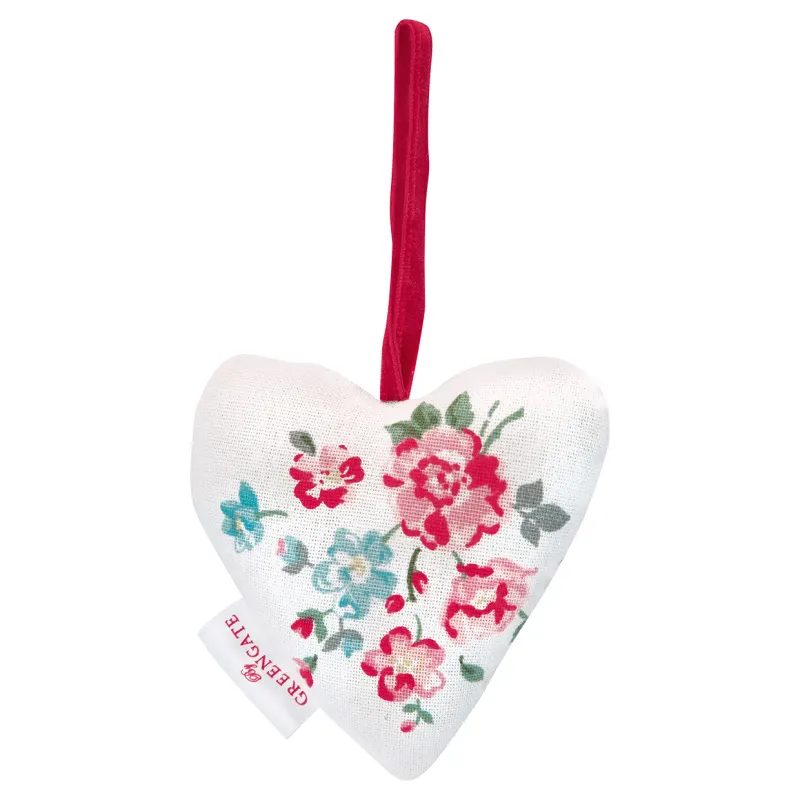 Heart Sonia, White set of 2 pcs