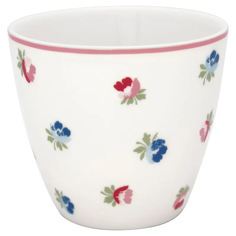 Lattemugg Viola, White