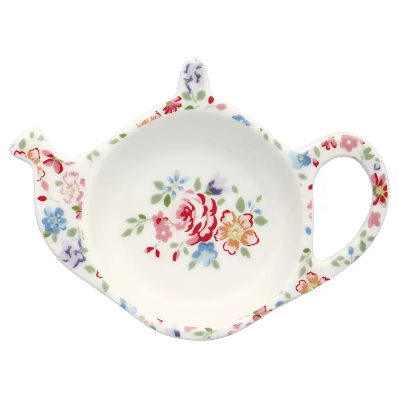 Teabag holder Clementine, White