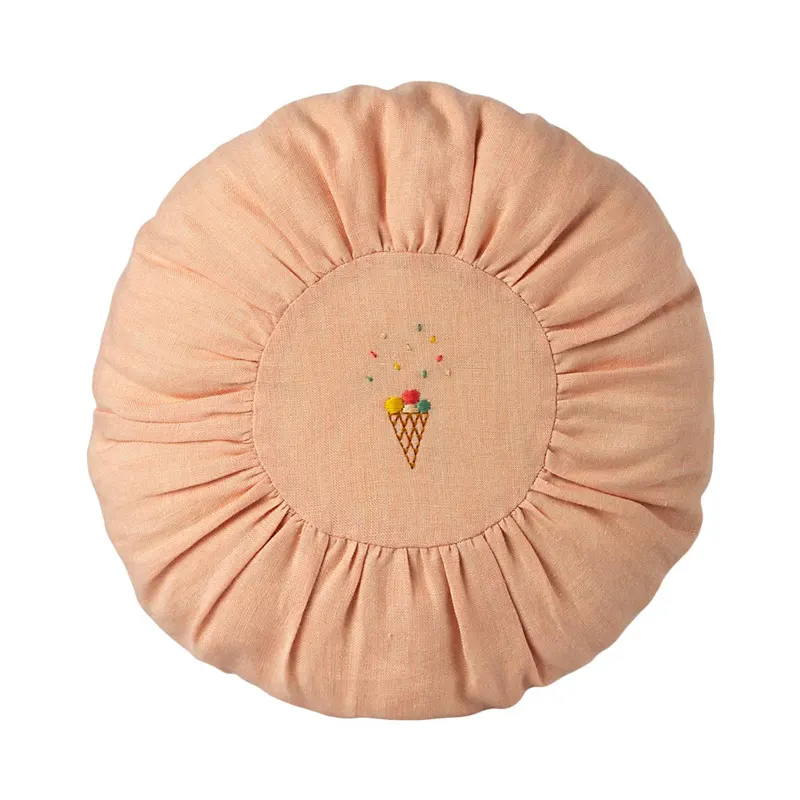 Cushion Round, Rose