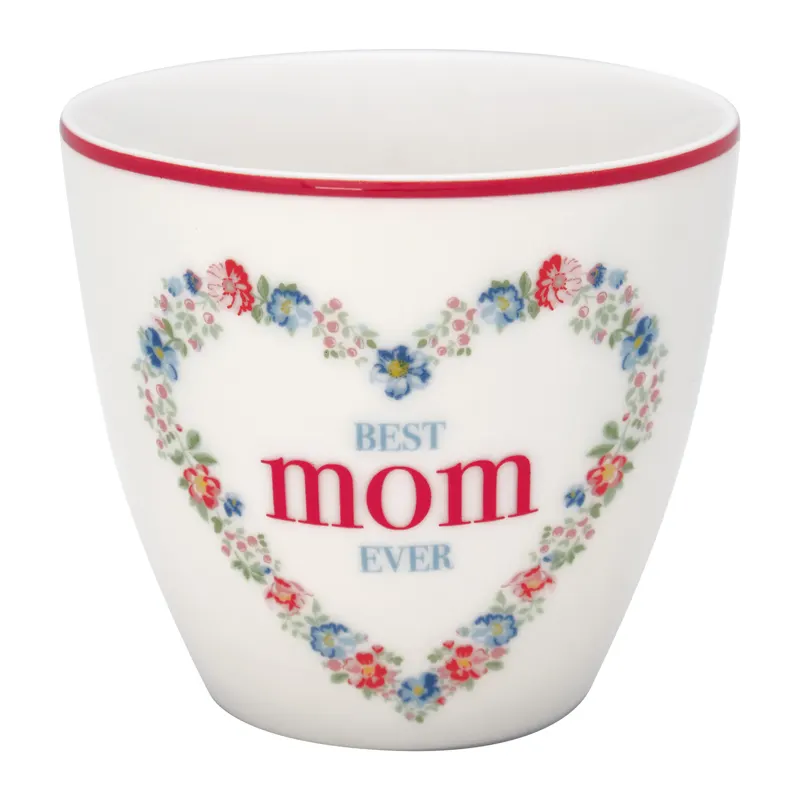 Lattemugg Mom, White