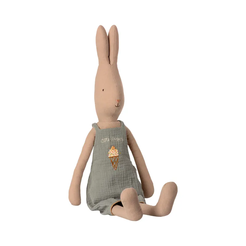 Rabbit size 4, Overall - Dusty blue