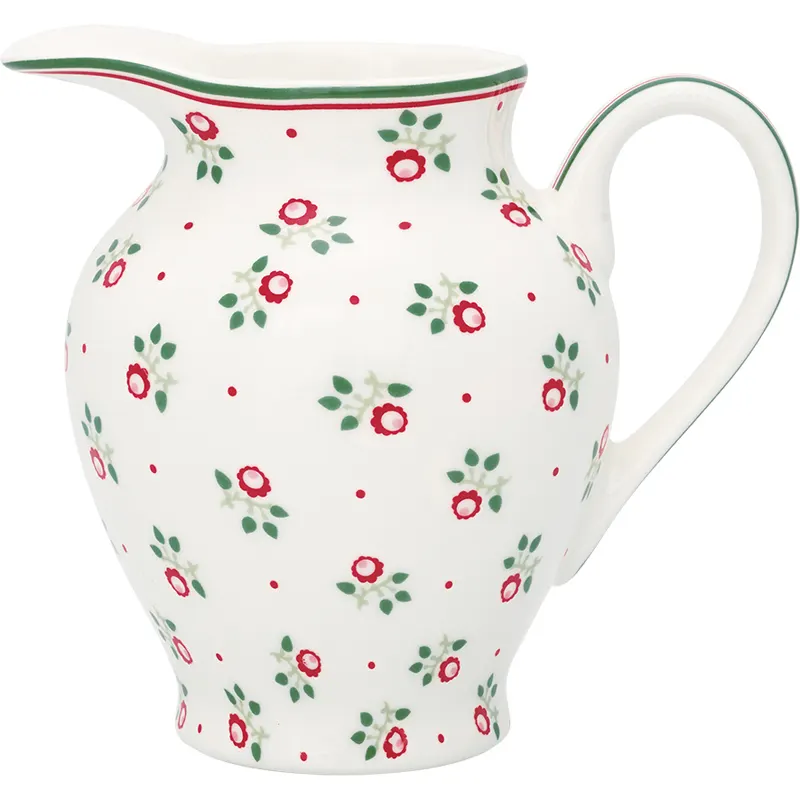 Mjölkkanna Abi petit, White