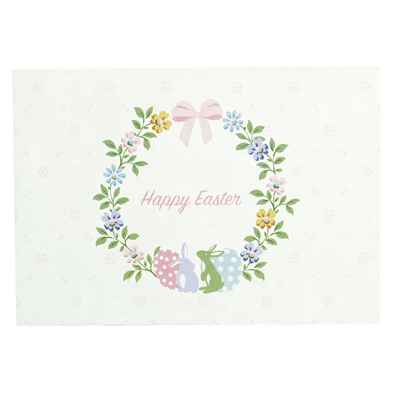 Kort med kuvert, Cilja easter white medium