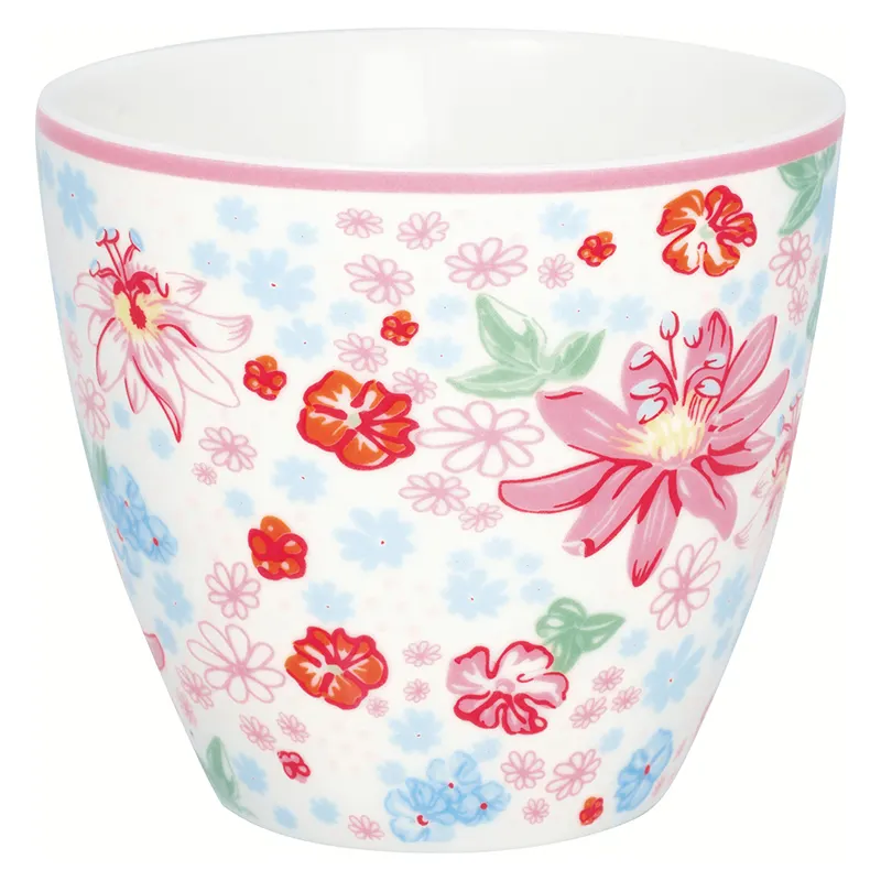 Lattemugg Xenia, White