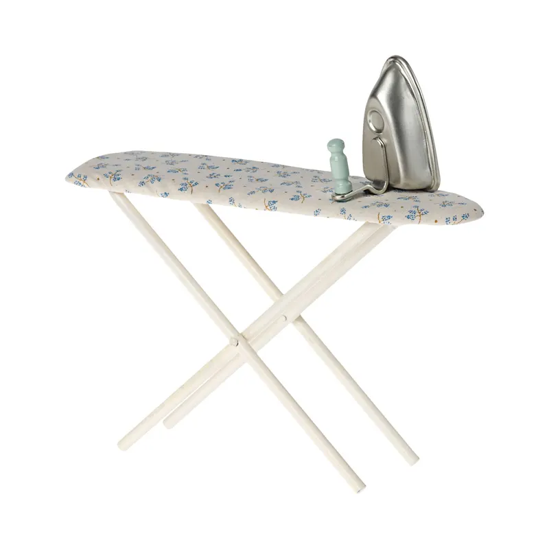 Iron and ironing board