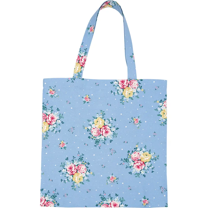 Tote bag Laura, Dusty blue