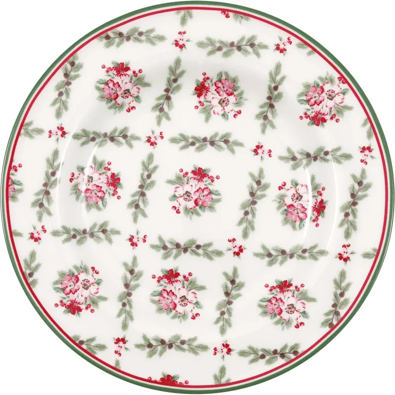 Liten assiett Gry, White