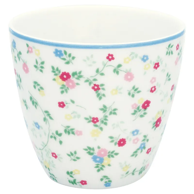 Lattemugg Leona, White