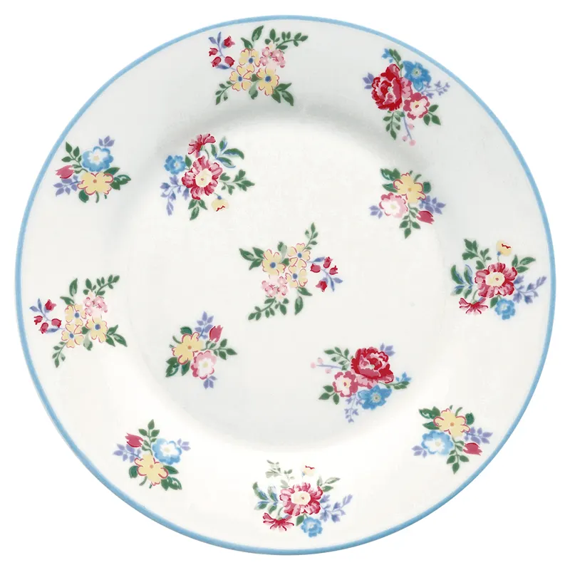 Assiett Elena petit, White
