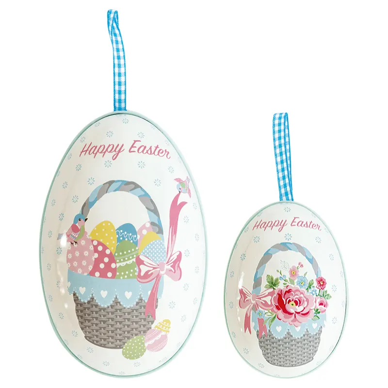 Egg Alma easter, White set of 2