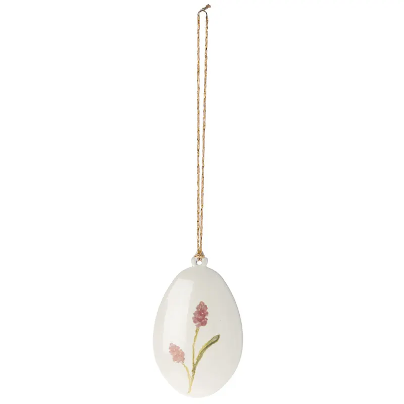 Easter egg ornament, Rose no2