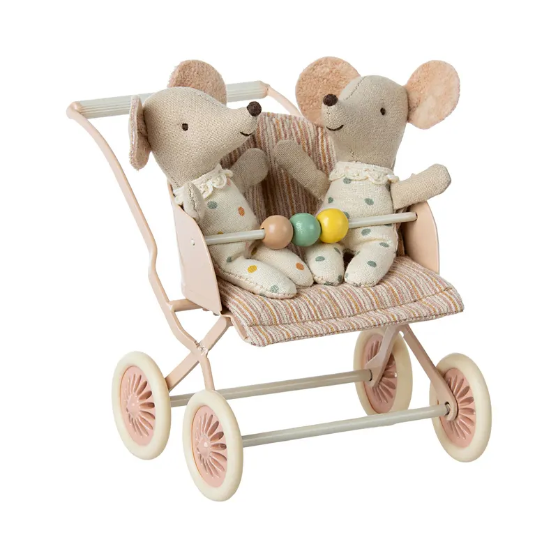 Stroller, Baby mice - Rose